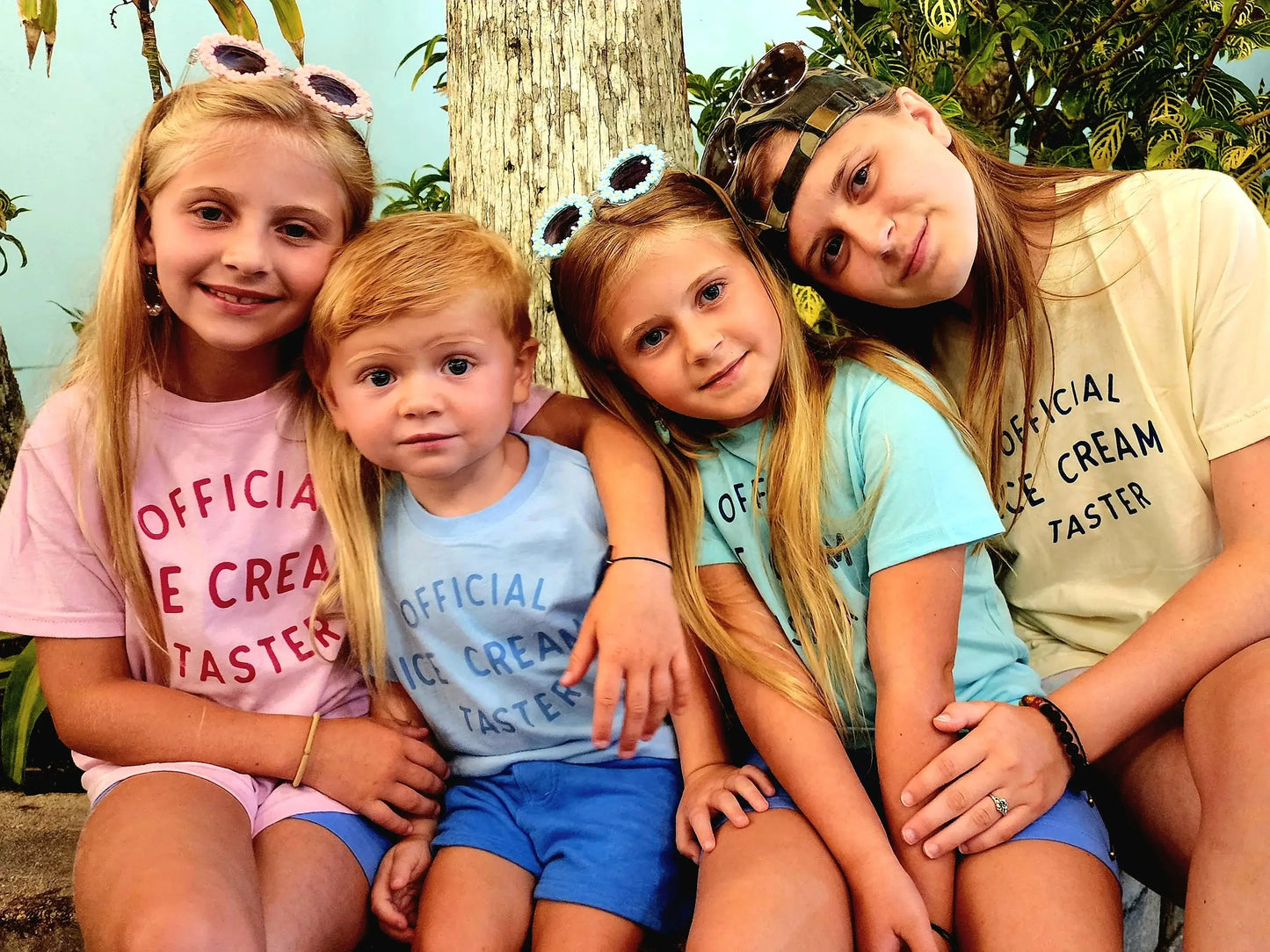 Kids Summer T-Shirt, Official Ice Cream Taster tee