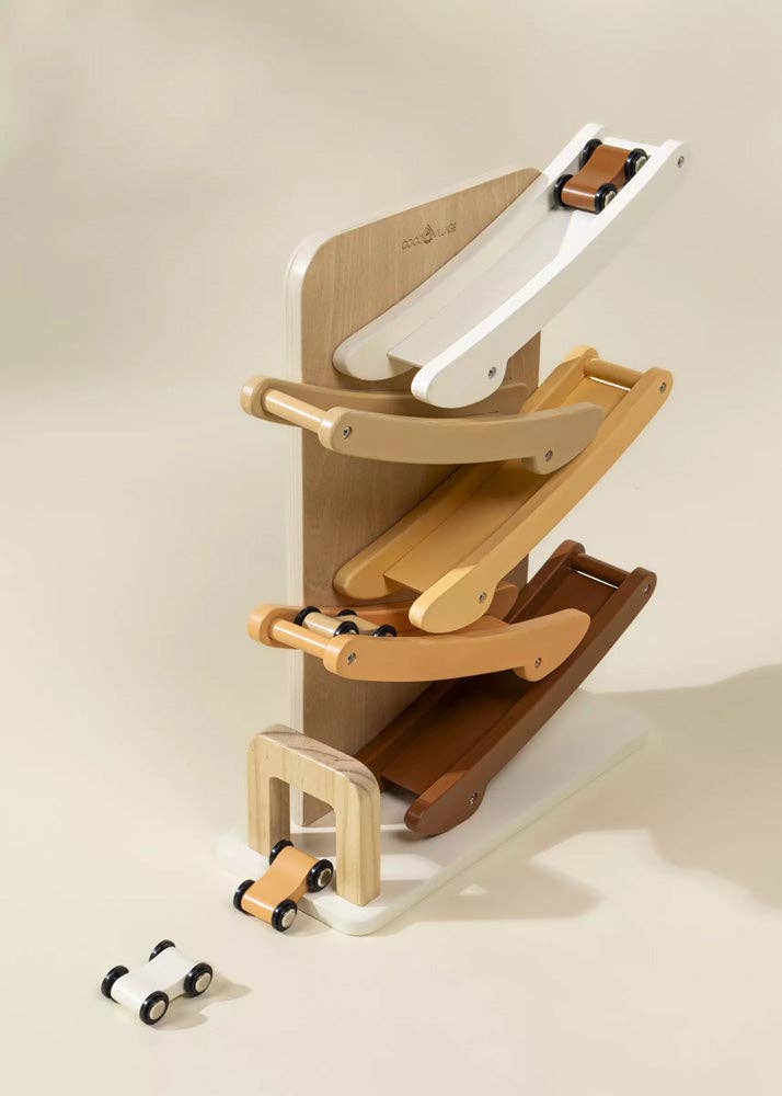 Wooden Car Glidder Track