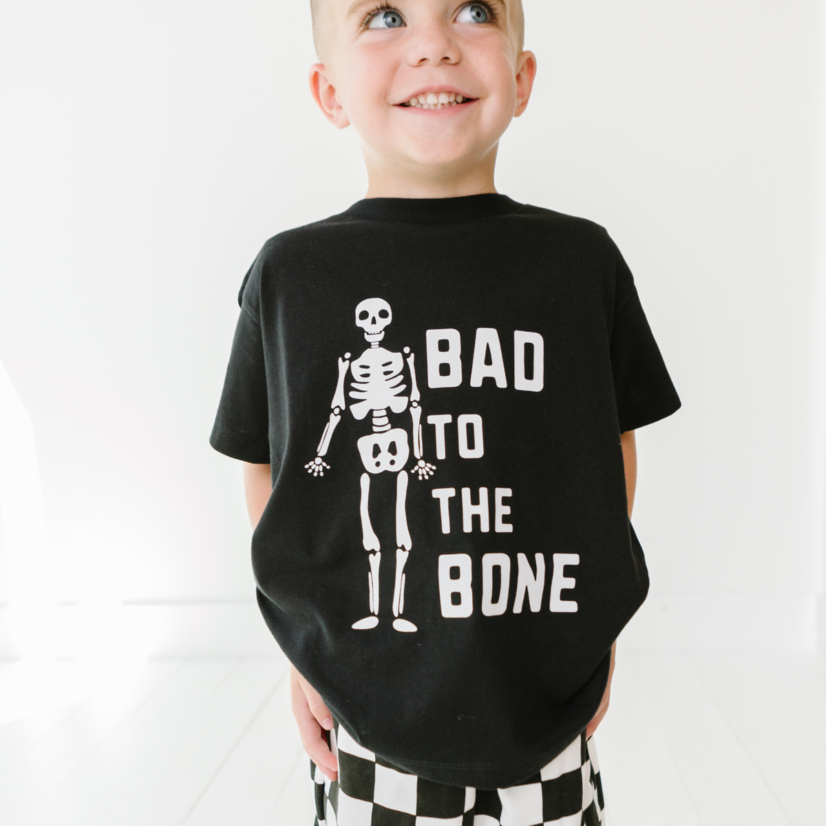 Bad to the Bone Halloween Tee