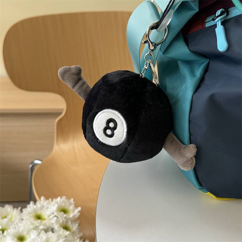 Plush Sports Keychain Bag Charm