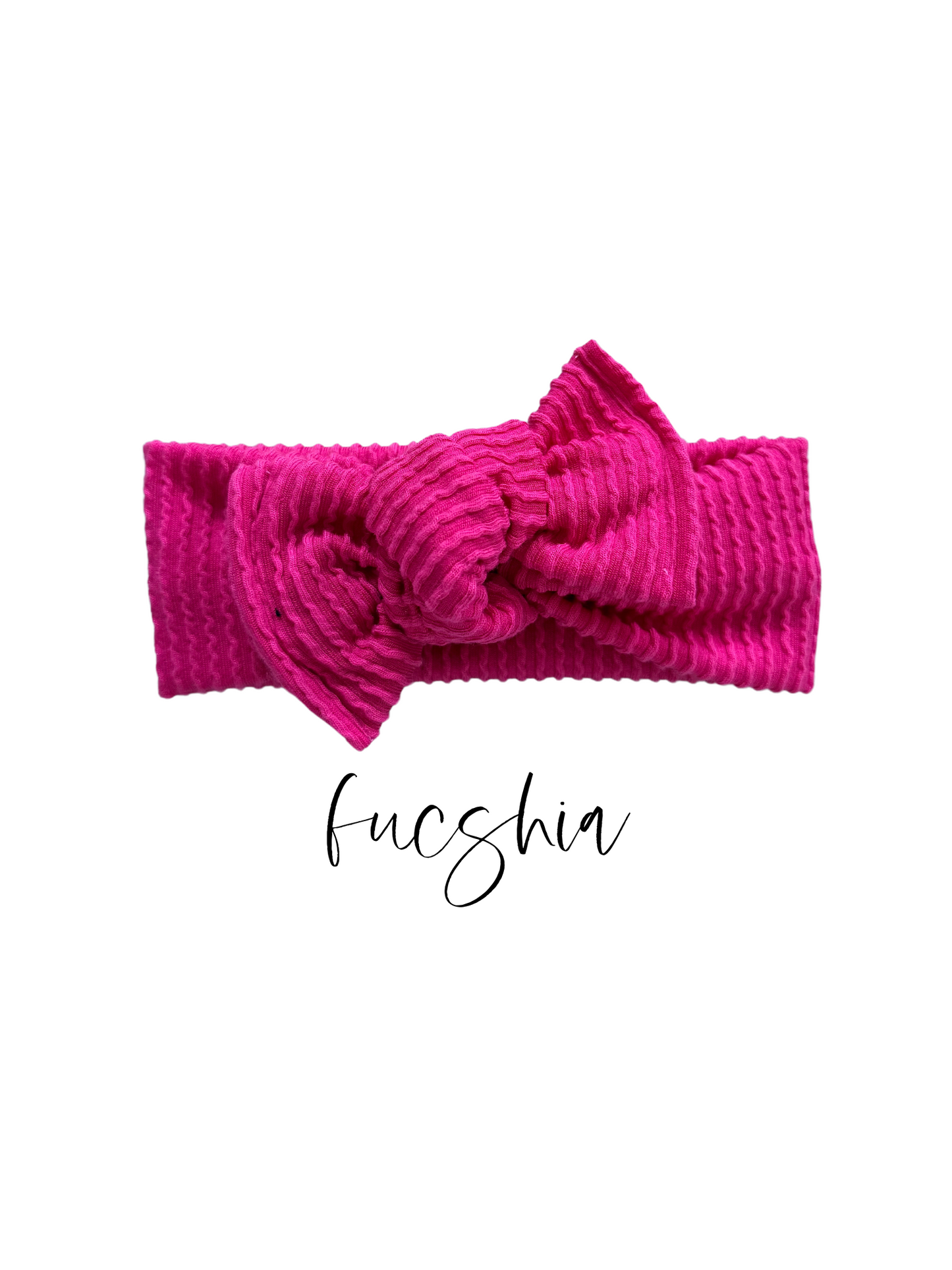 Fuchsia Adjustable Headwrap