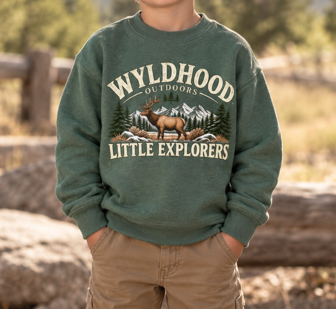 Wyldhood Little Explorers Sweatshirt