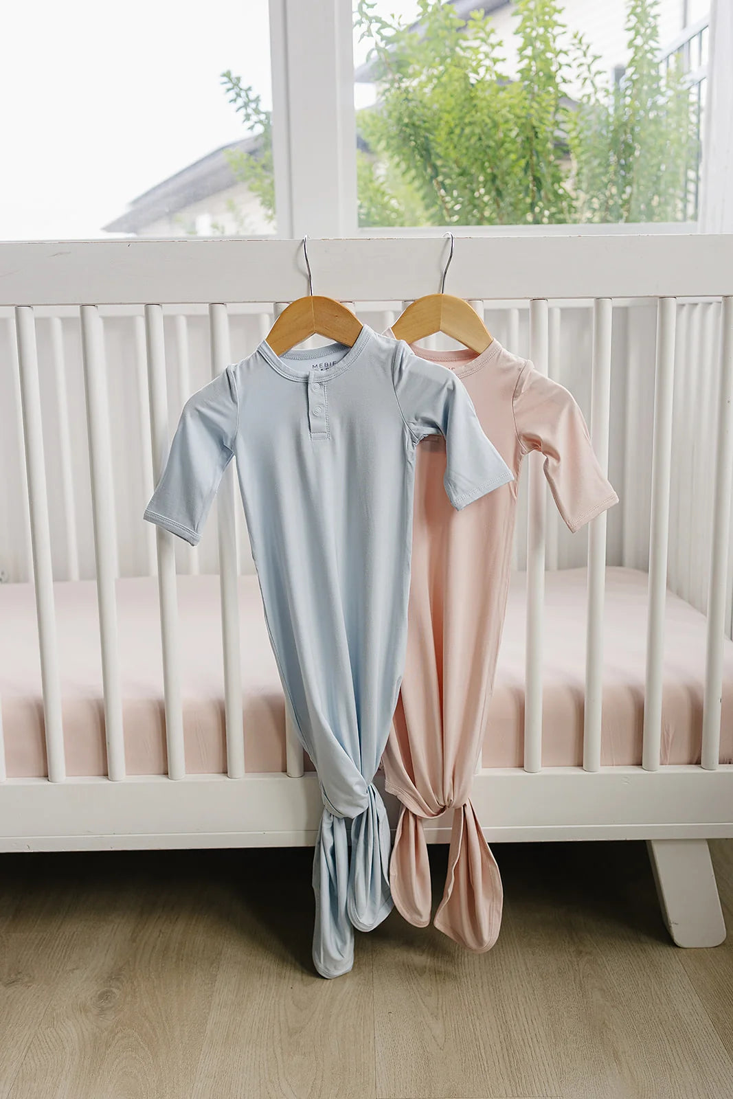 Baby Blue Bamboo Knot Gown