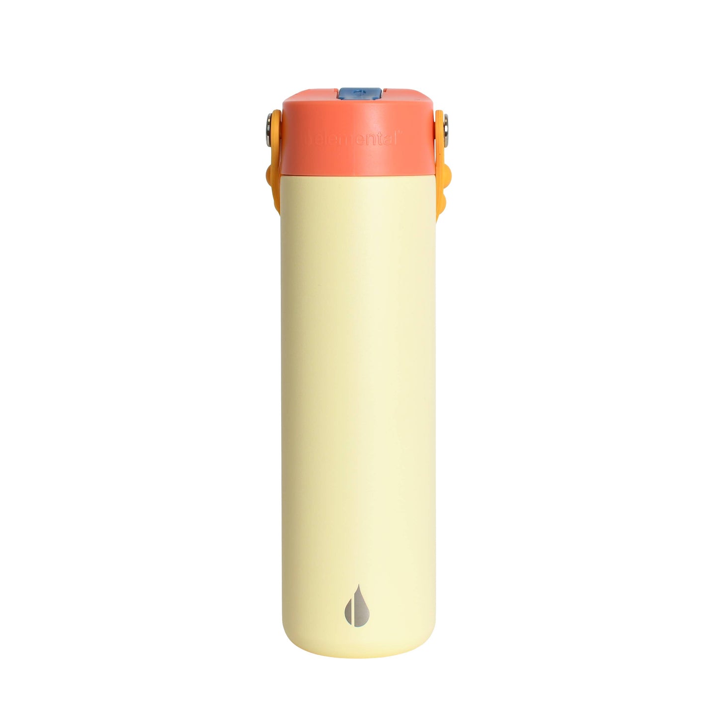 Leakproof Fidget Handle Water Bottle 24oz Peach Sand