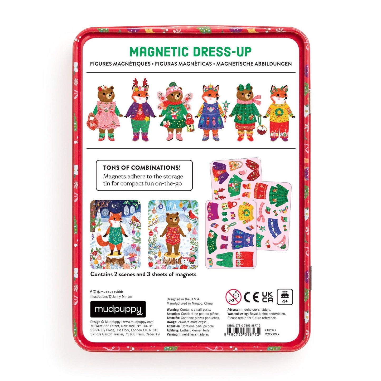 Merry Woodland Magnetic Dress-up