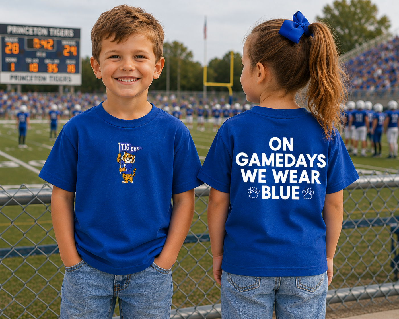 We Wear Blue Tee