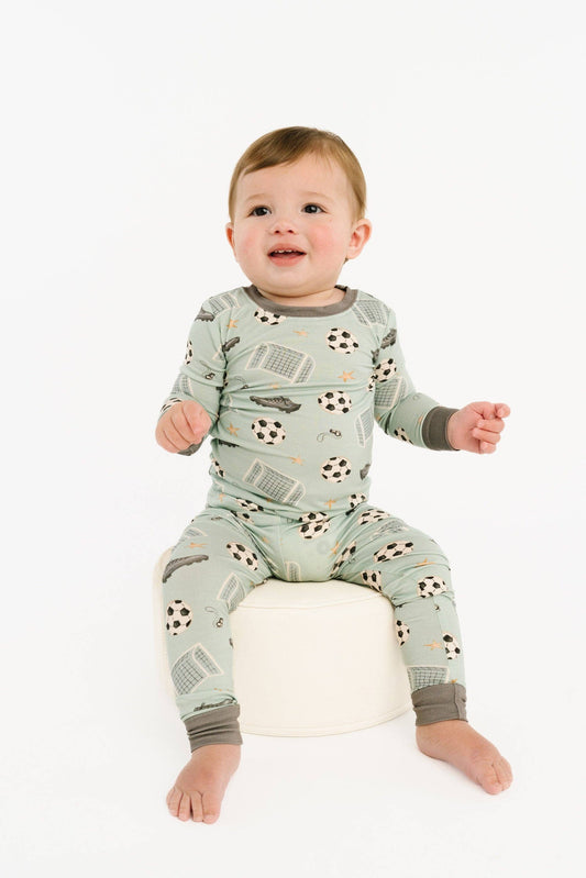 Soccer Season Bamboo 2Pc Set