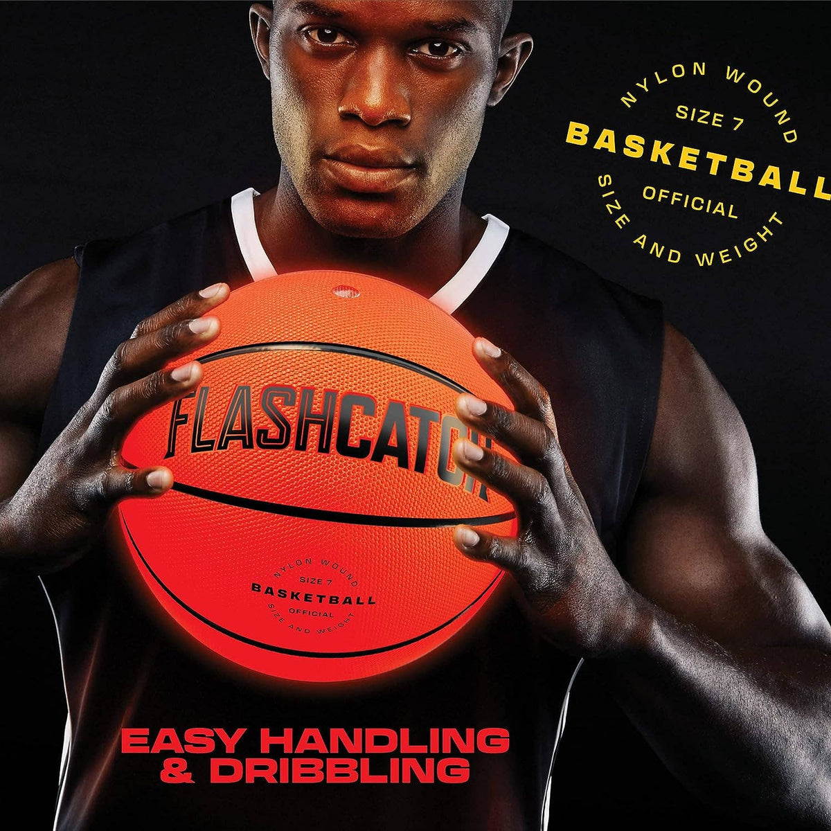 Light Up Basketball - Glow in the Dark Basket Ball - NO 7