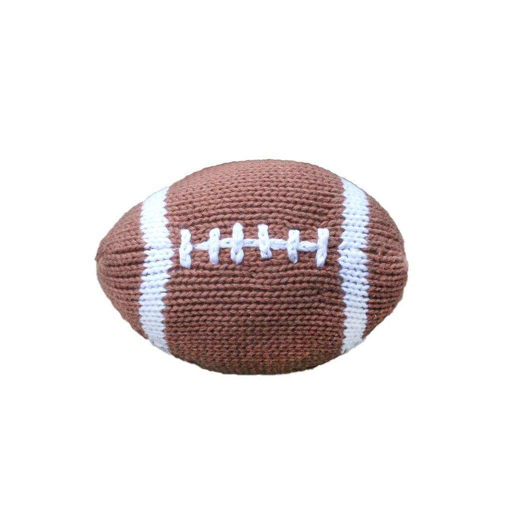 Phil the Football 5" Knit Rattle