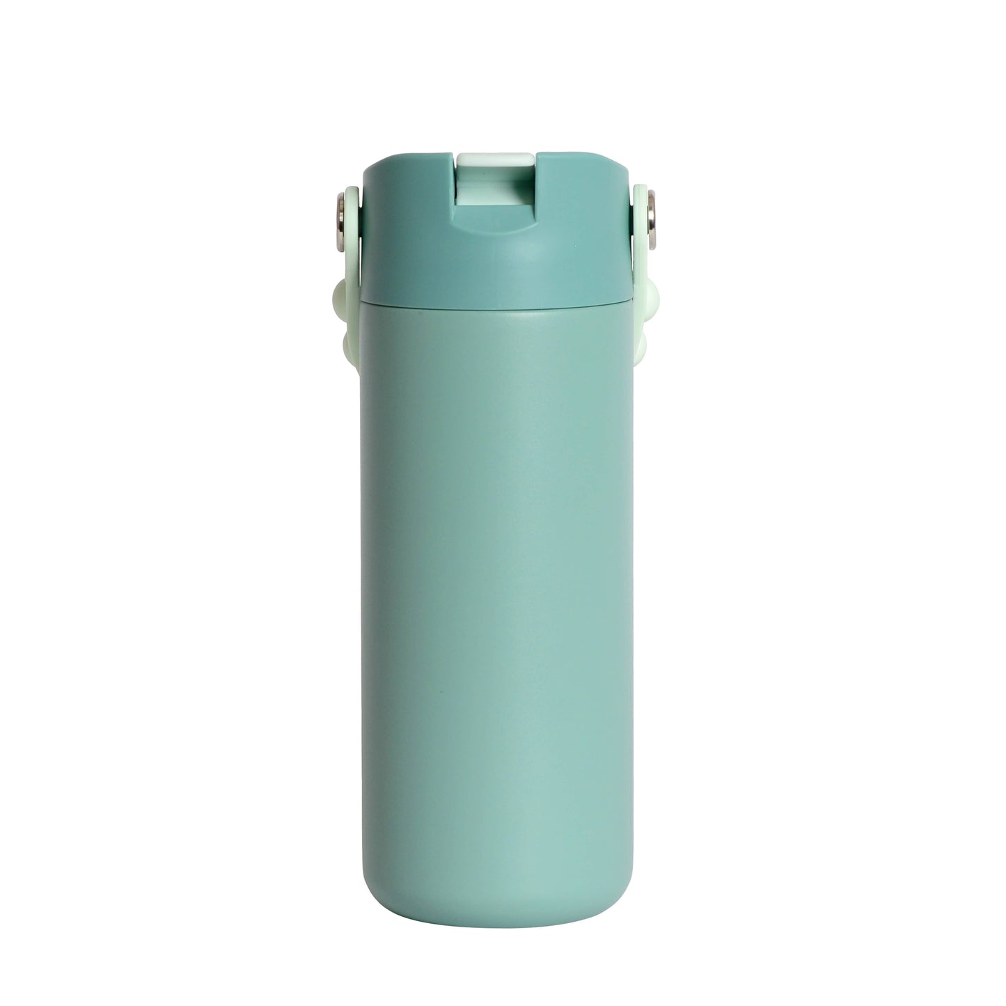 Fidget Handle Kids Stainless Bottle 18oz Sage
