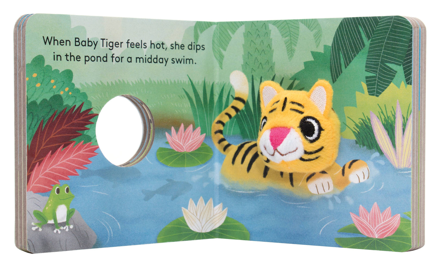 Baby Tiger: Finger Puppet Book
