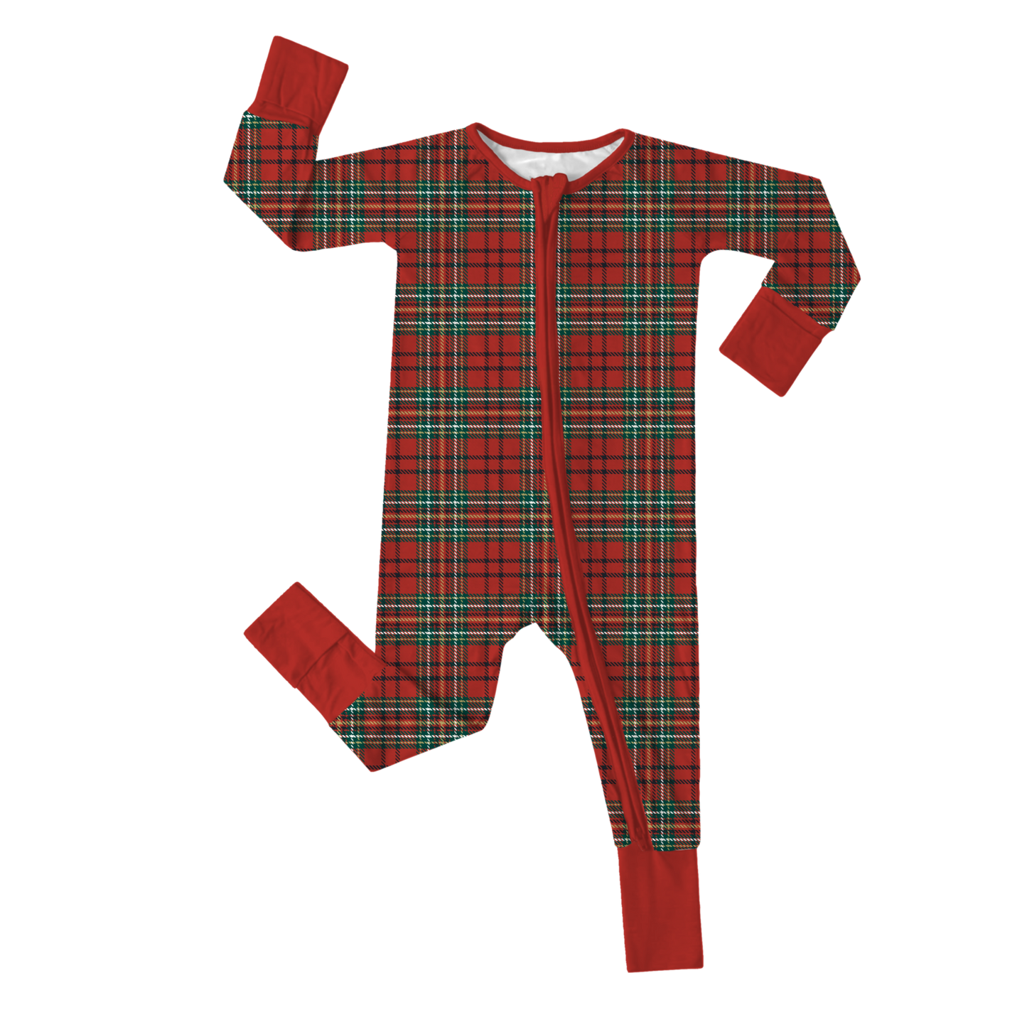Cozy Check Zippy Bamboo Pajamas