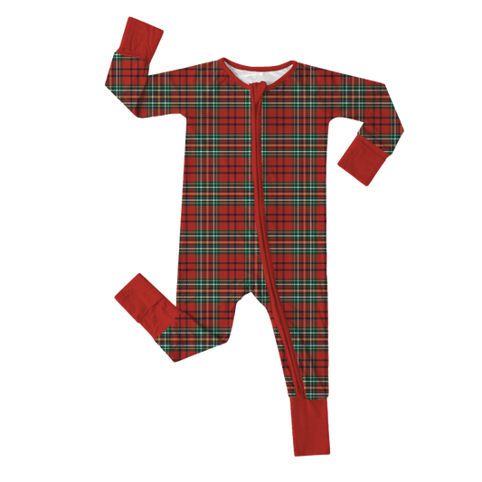 Cozy Check Zippy Bamboo Pajamas