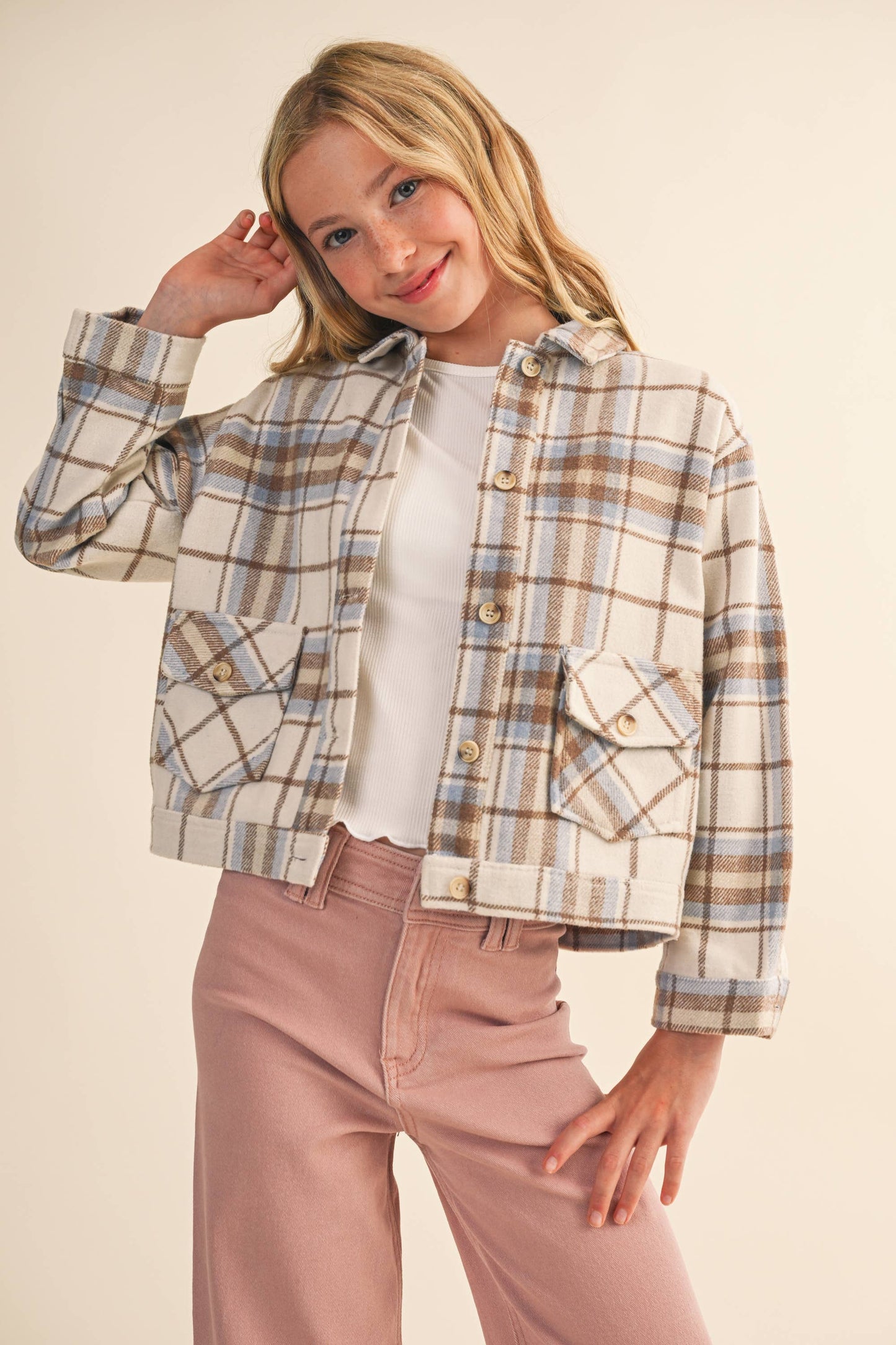 GIRLS SHORT SHACKET