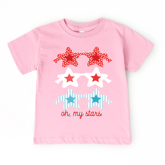 Patriotic Sunnies 4th of July Tee