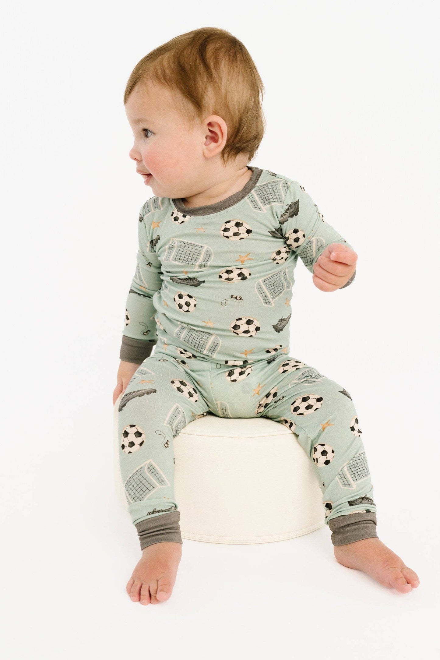 Soccer Season Bamboo 2Pc Set