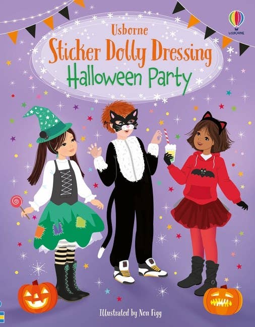 Sticker Dolly Dressing Halloween Party: Usborne
