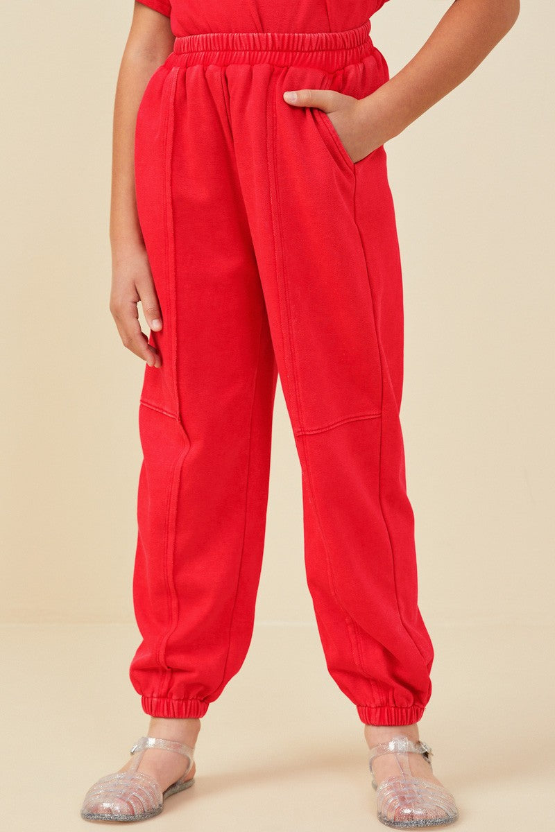 Short Sleeve Sweatshirt + Joggers Set