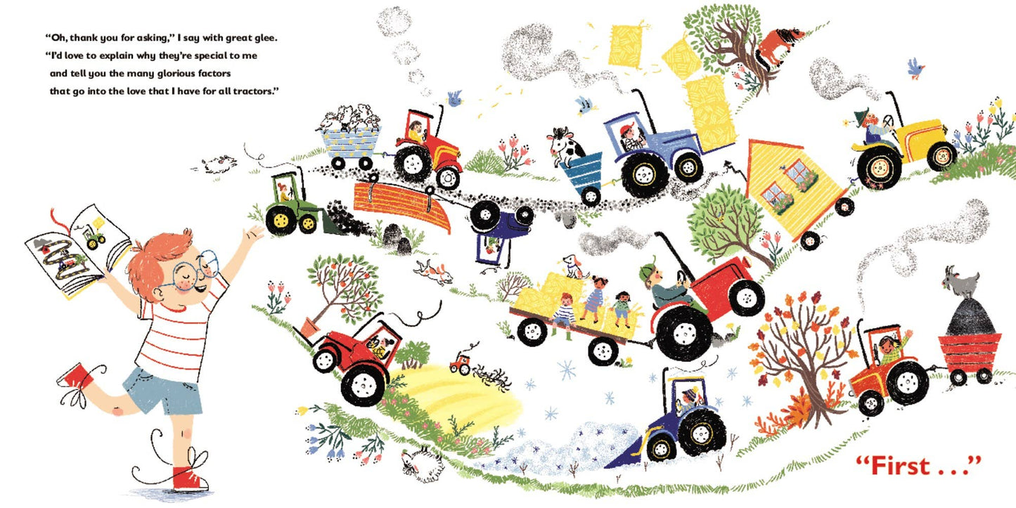 All of the Factors of Why I Love Tractors : Davina Bell