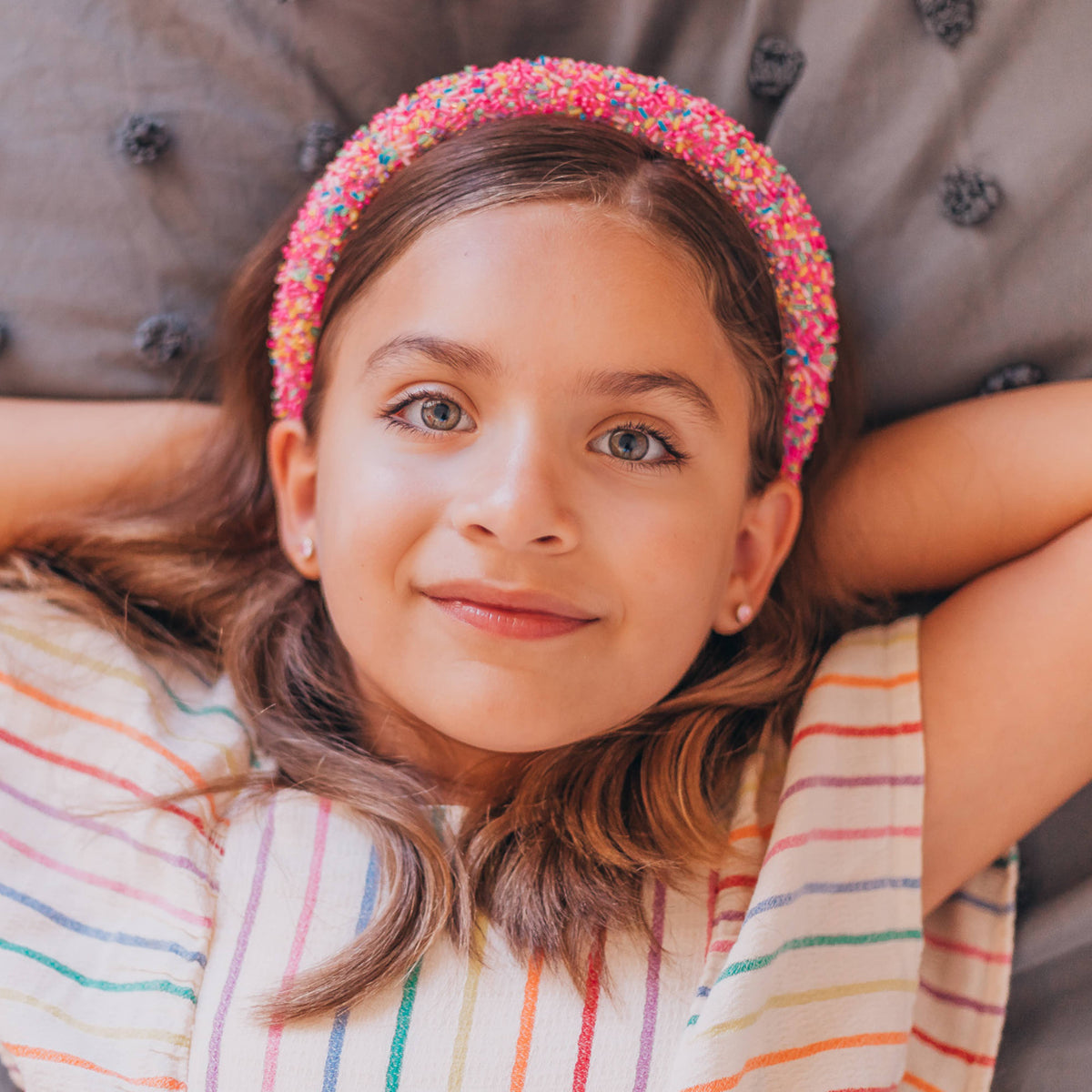 Padded Sprinkles Headband - Confetti Hair Band