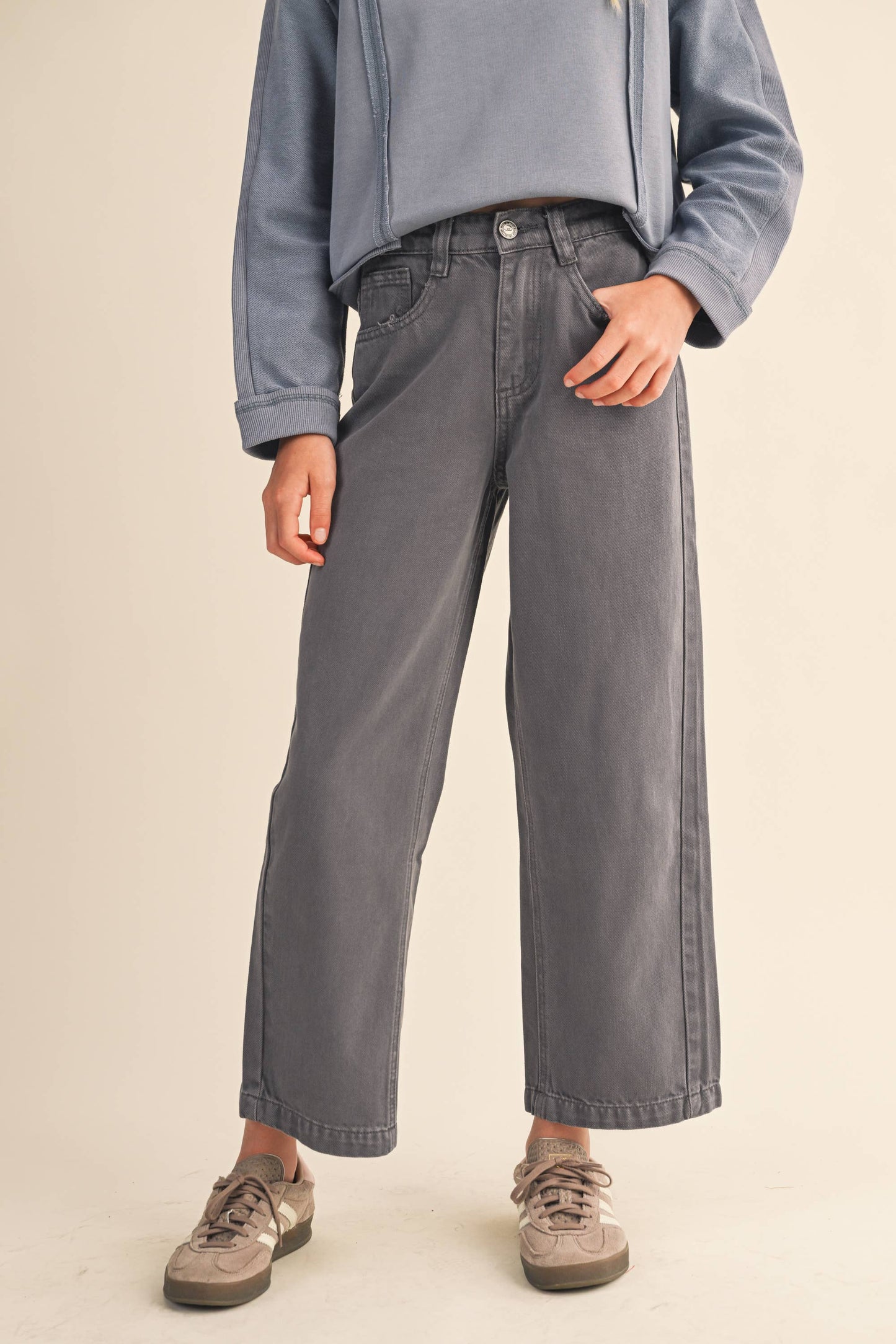 GIRLS BARREL PANTS