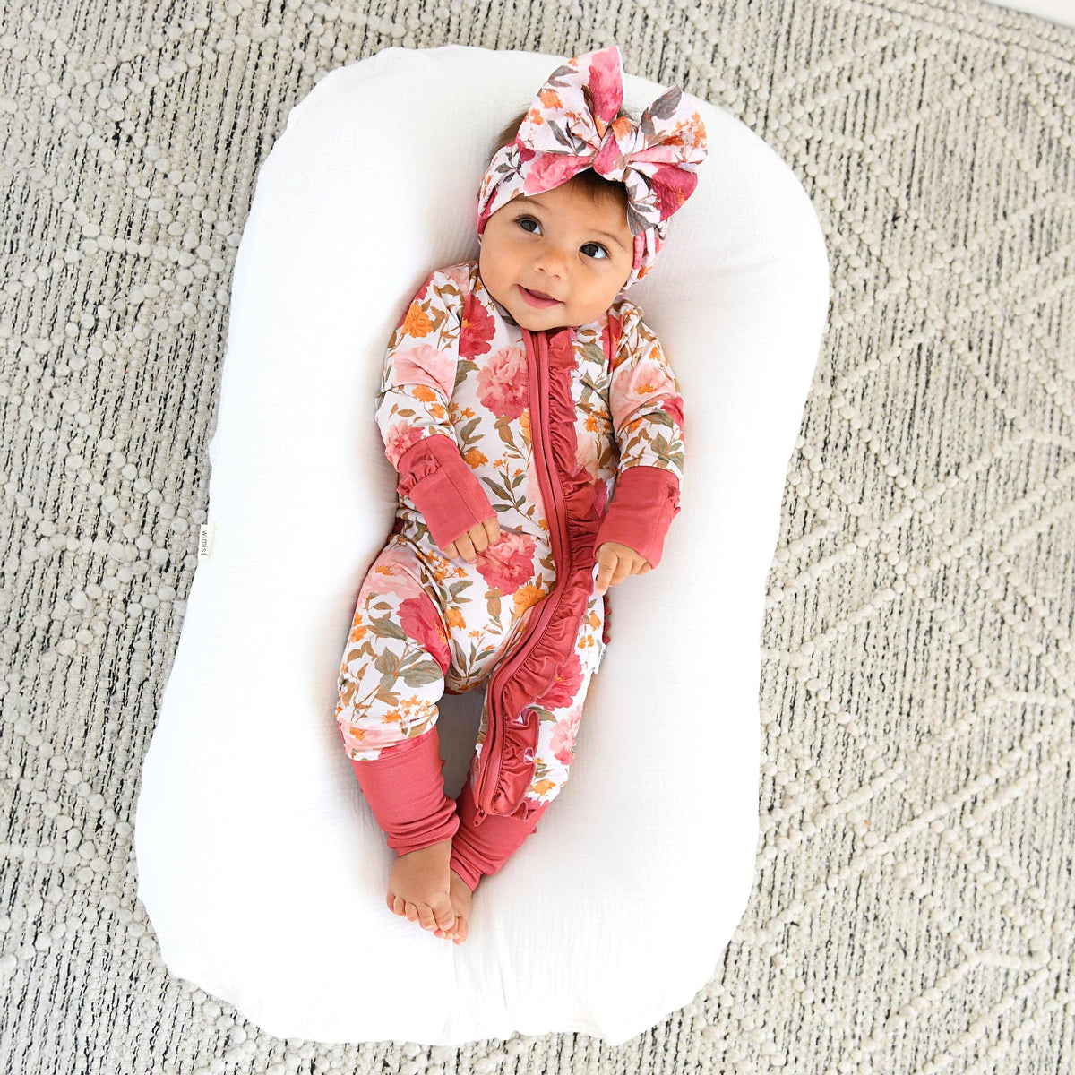 Felicity RUFFLE ZIP Bamboo Pajamas