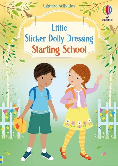 Little Sticker Dolly Dressing Starting School : Usborne