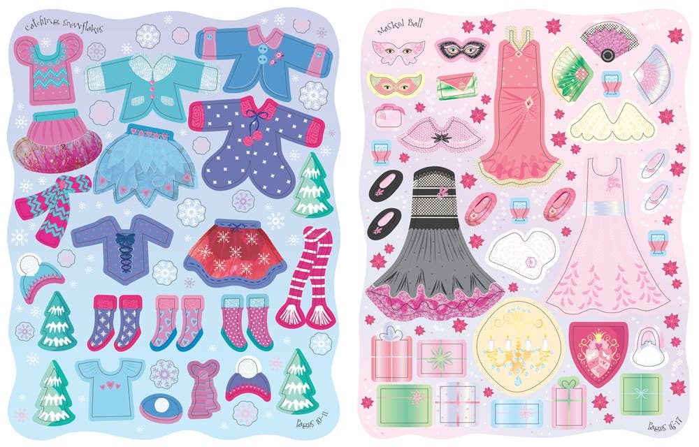 Sticker Dolly Dressing Christmas : Usborne