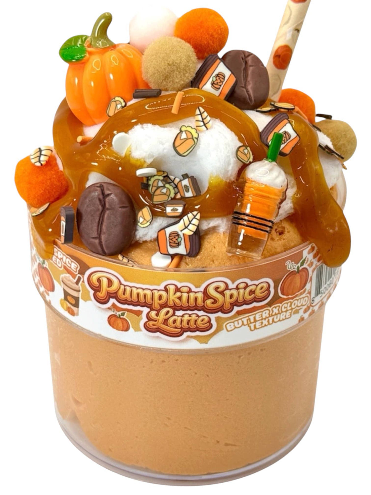Pumpkin Spice Latte Slime