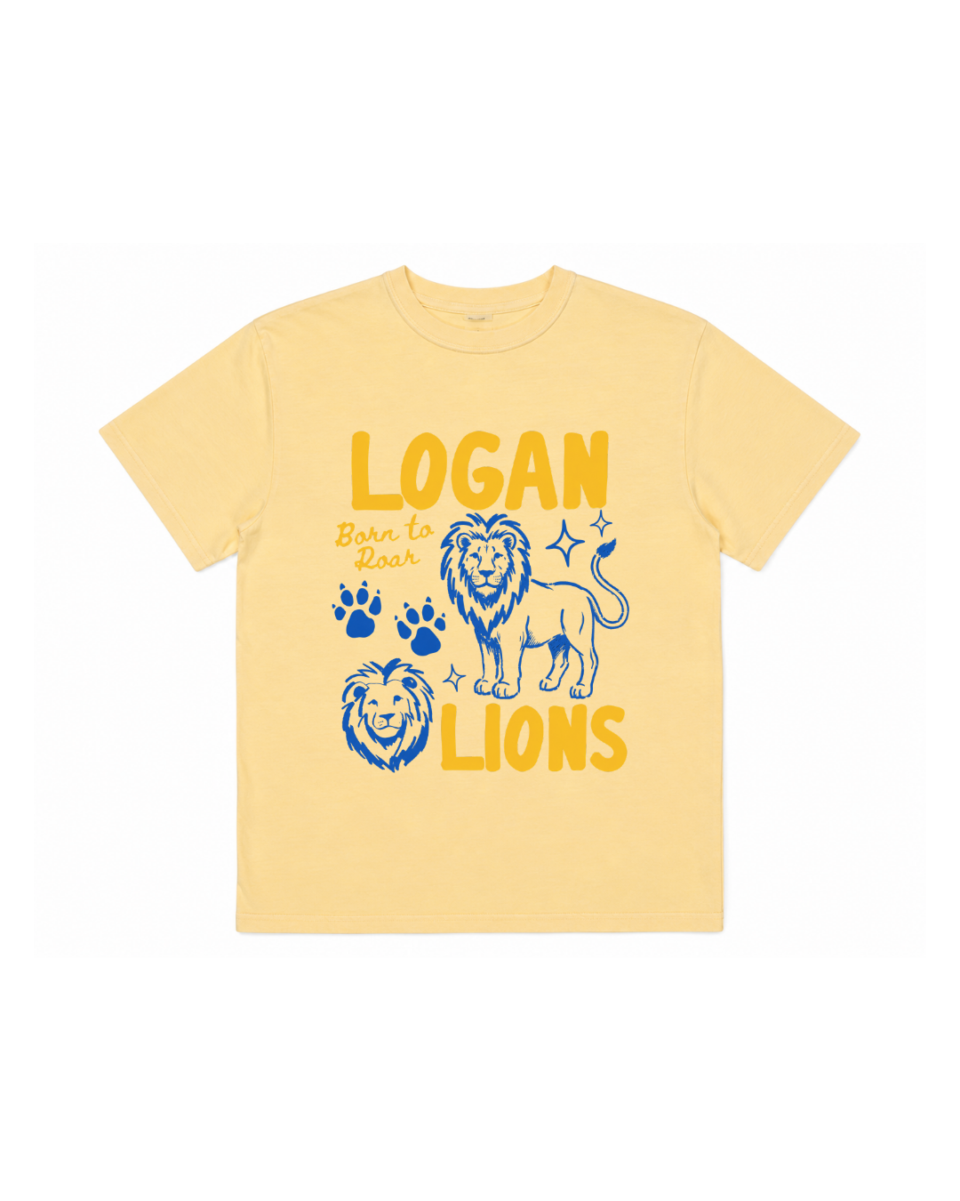Born to Roar Logan Lions Tee
