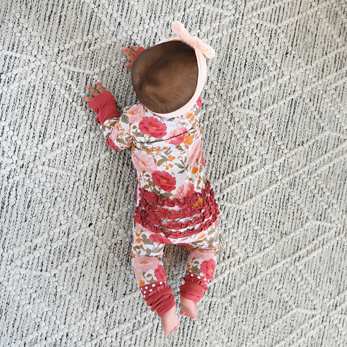 Felicity RUFFLE ZIP Bamboo Pajamas