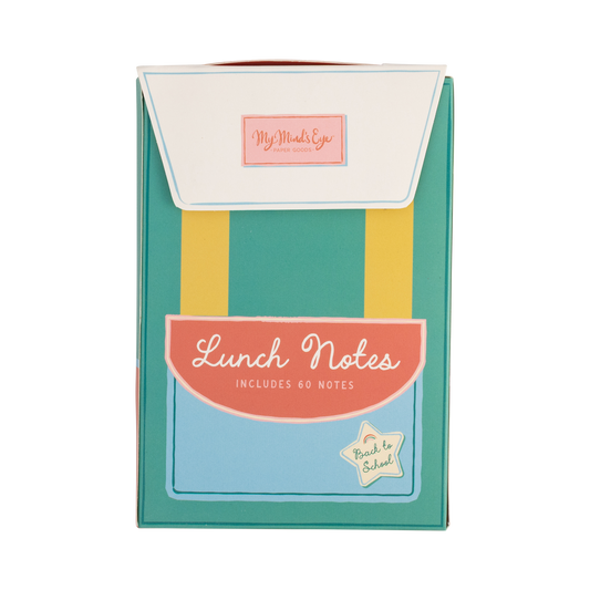 Back to School Lunchbox Notes