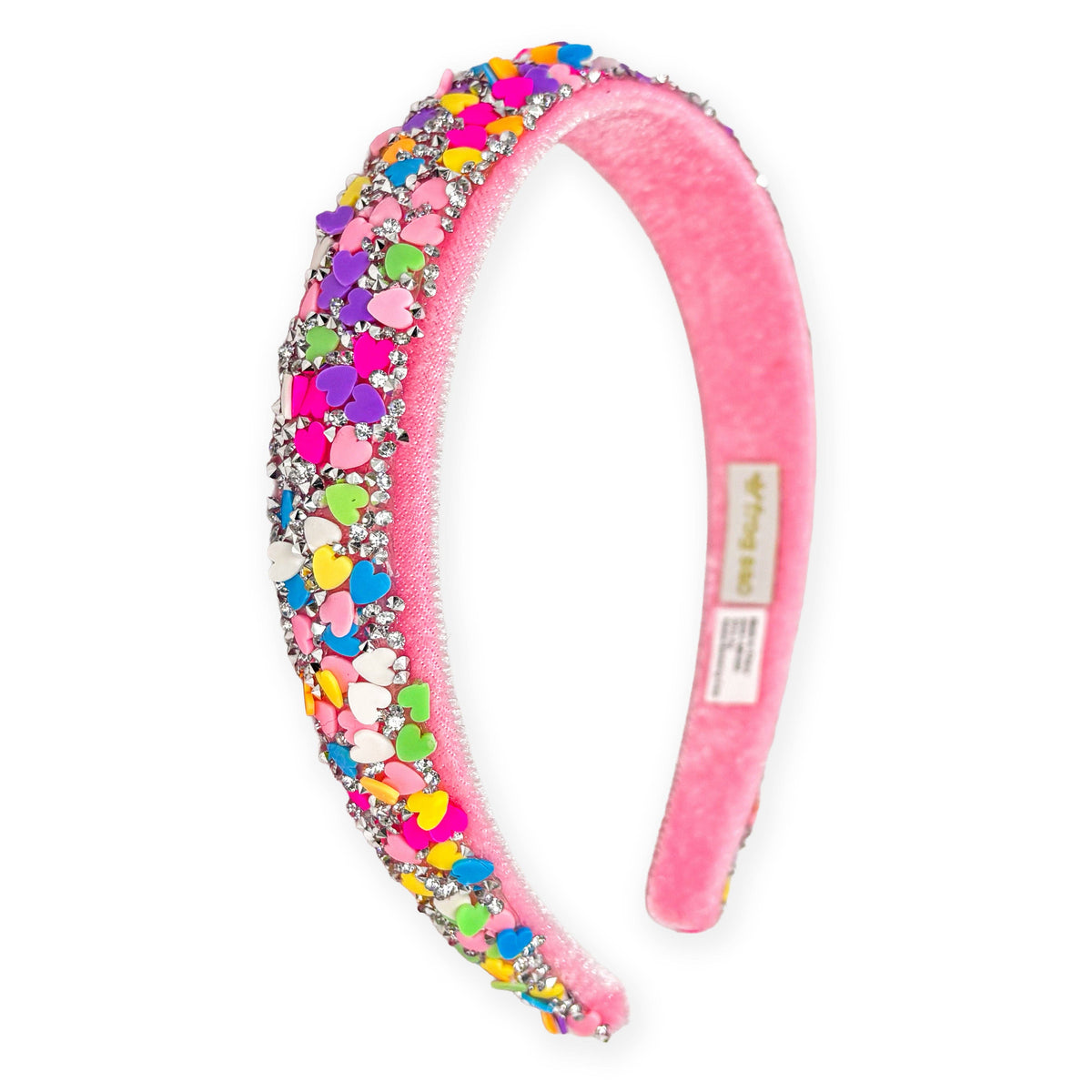 Candy Heart Headband - Confetti Hair Band