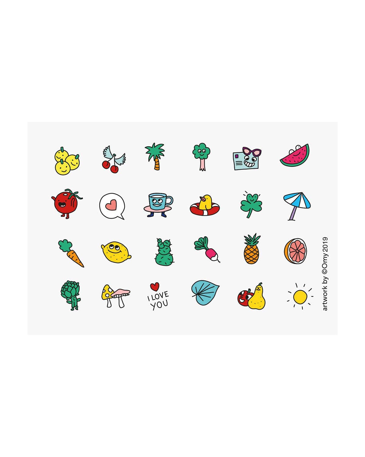 Nail Polish & Nail Sticker Set