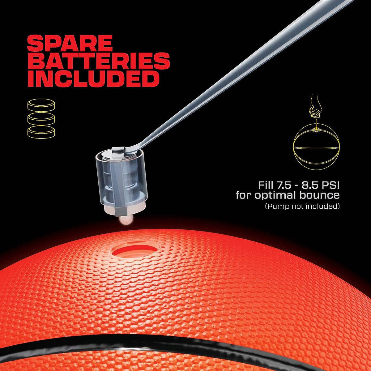 Light Up Basketball - Glow in the Dark Basket Ball - NO 7