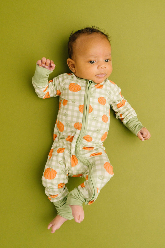 Pumpkin Picnic Bamboo Sleeper