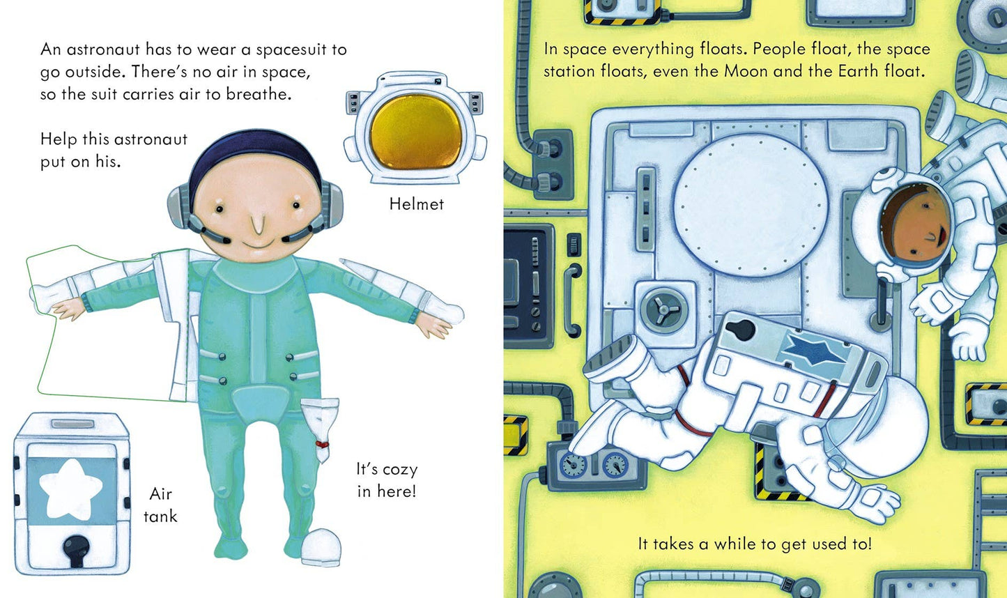 Peek Inside Space : Usborne