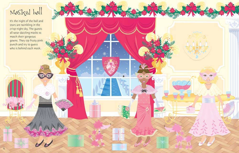 Sticker Dolly Dressing Christmas : Usborne