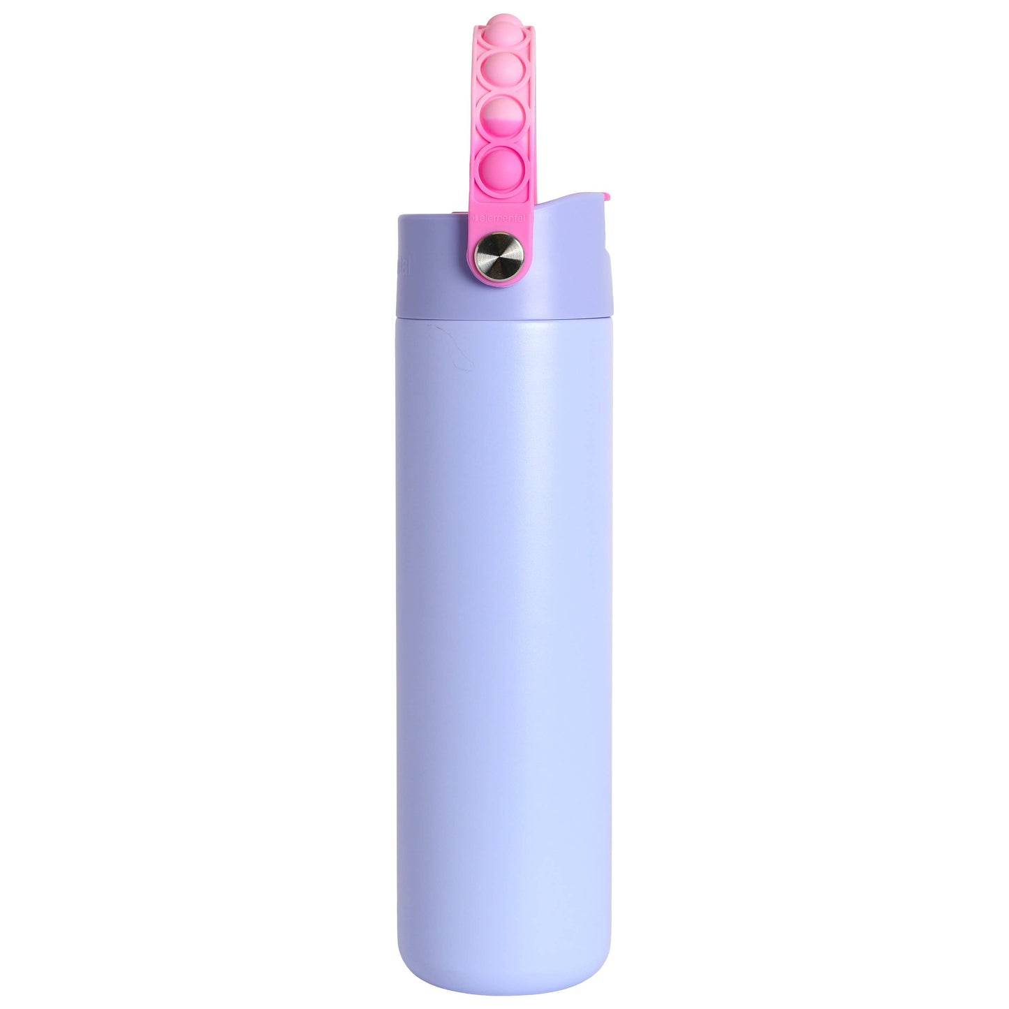 Leakproof Fidget Handle Water Bottle 24oz Lilac Tie Dye