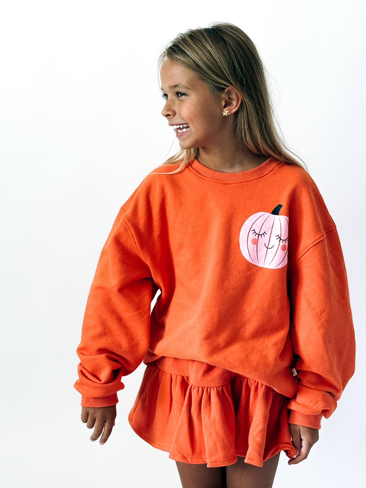 'TIS THE SEASON TO BE SPOOKY | FRONT + BACK PRINT | oversized  drop shoulder | KIDS