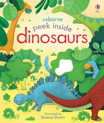 Peek Inside Dinosaurs : Usborne