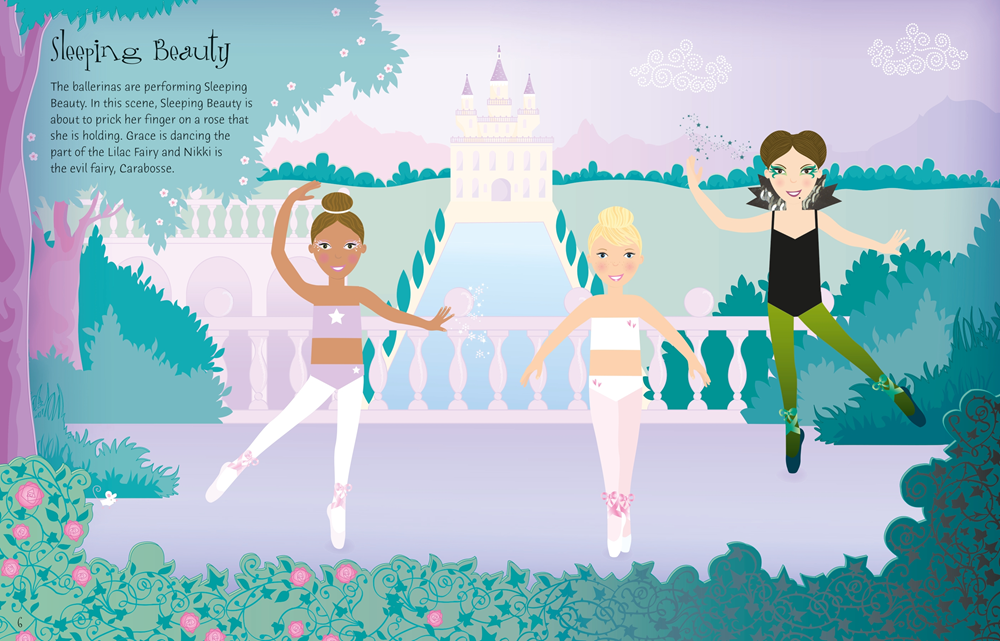 Sticker Dolly Dressing Ballerinas: Usborne