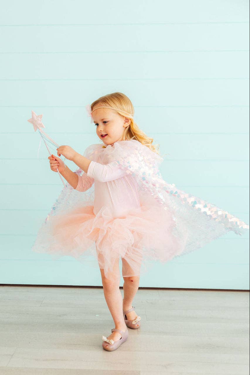 Ballet Pink Glitter Star Wand