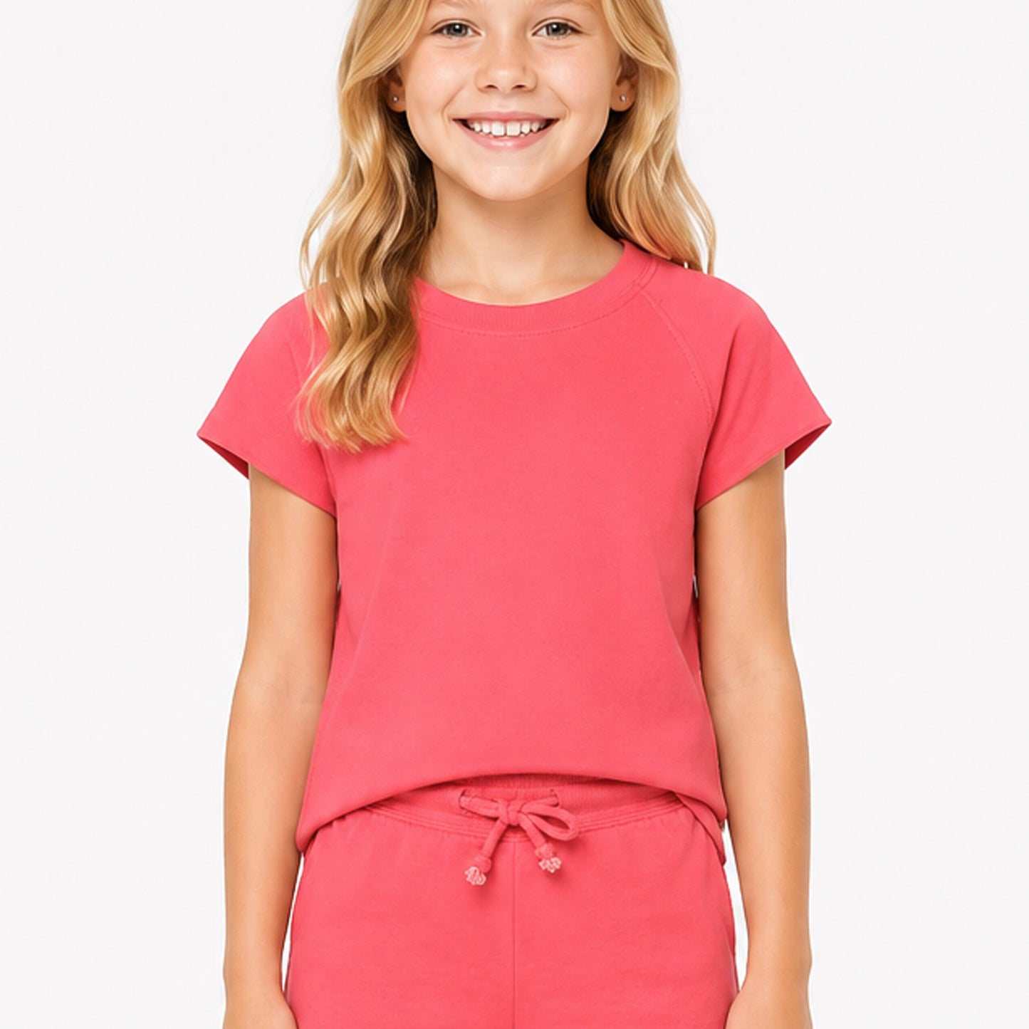 Girls’ Raglan Sleeve Tee