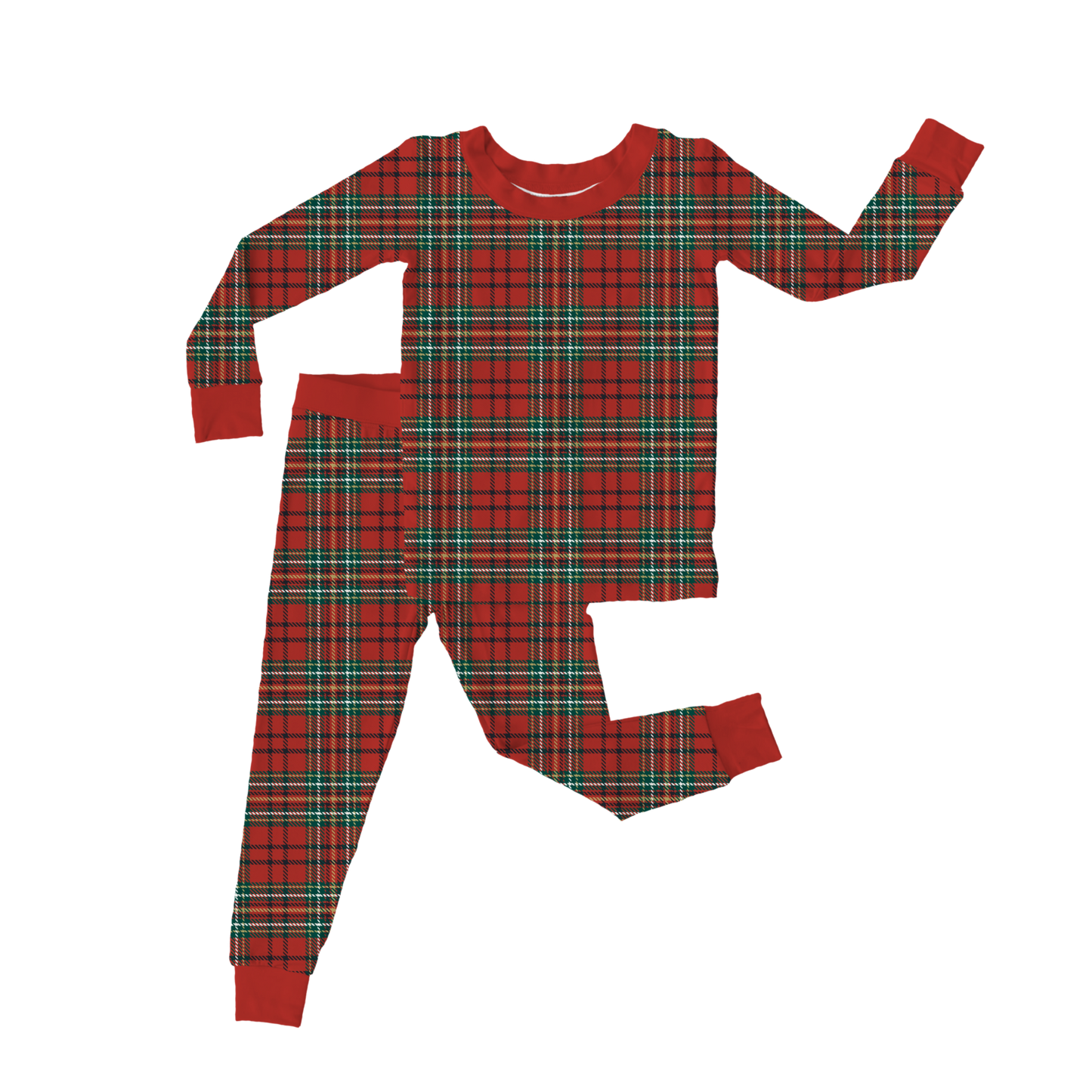 Cozy Check 2PC Bamboo Pajamas