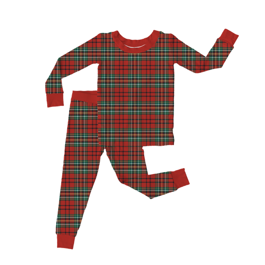 Cozy Check 2PC Bamboo Pajamas