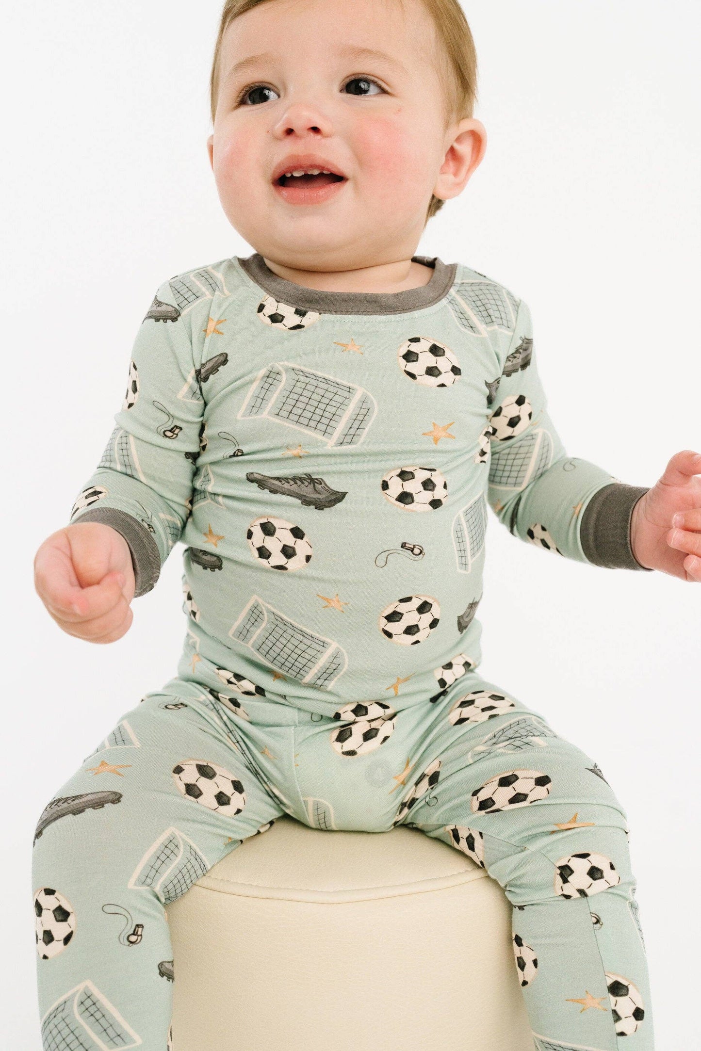 Soccer Season Bamboo 2Pc Set