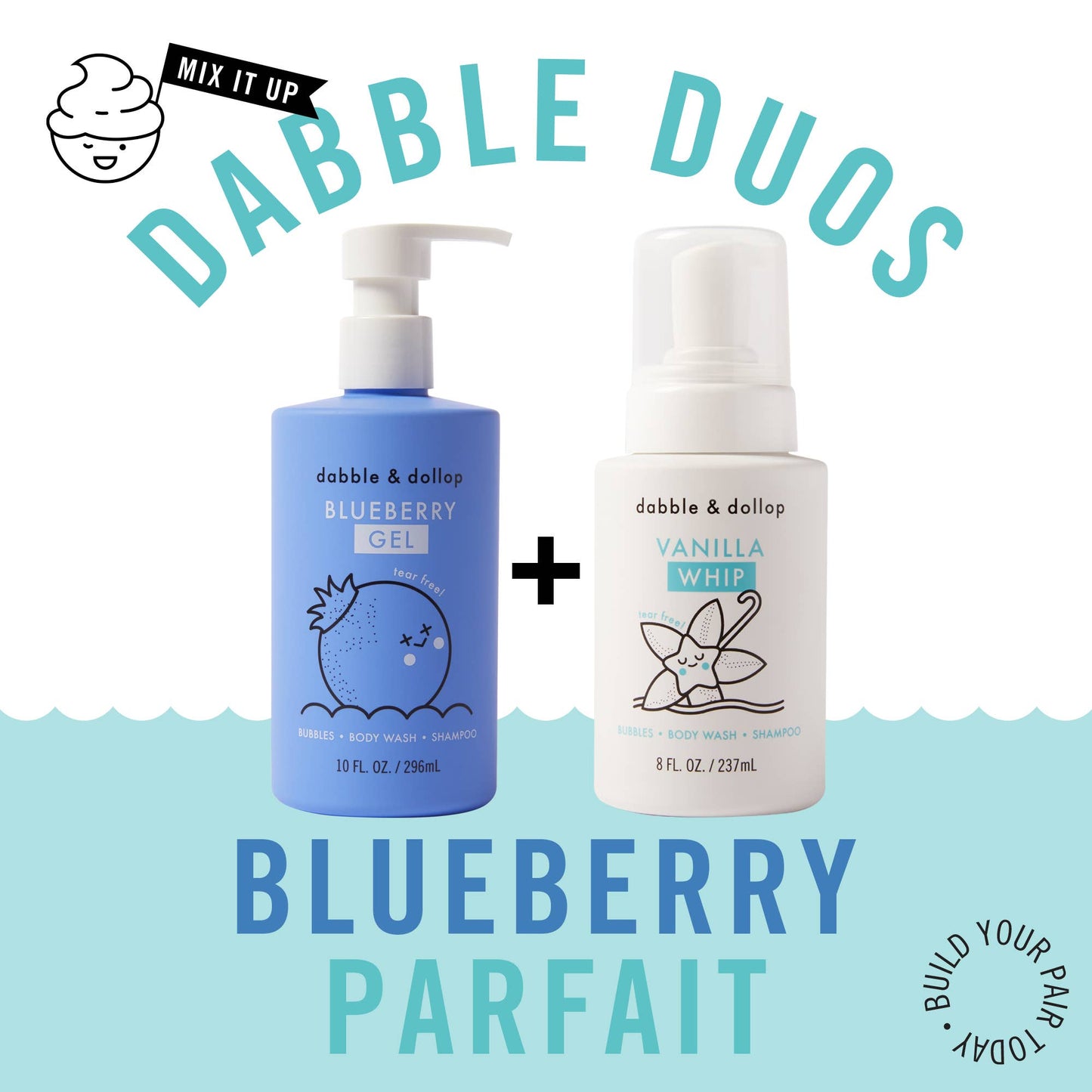 Dabble Duos - Blueberry Parfait