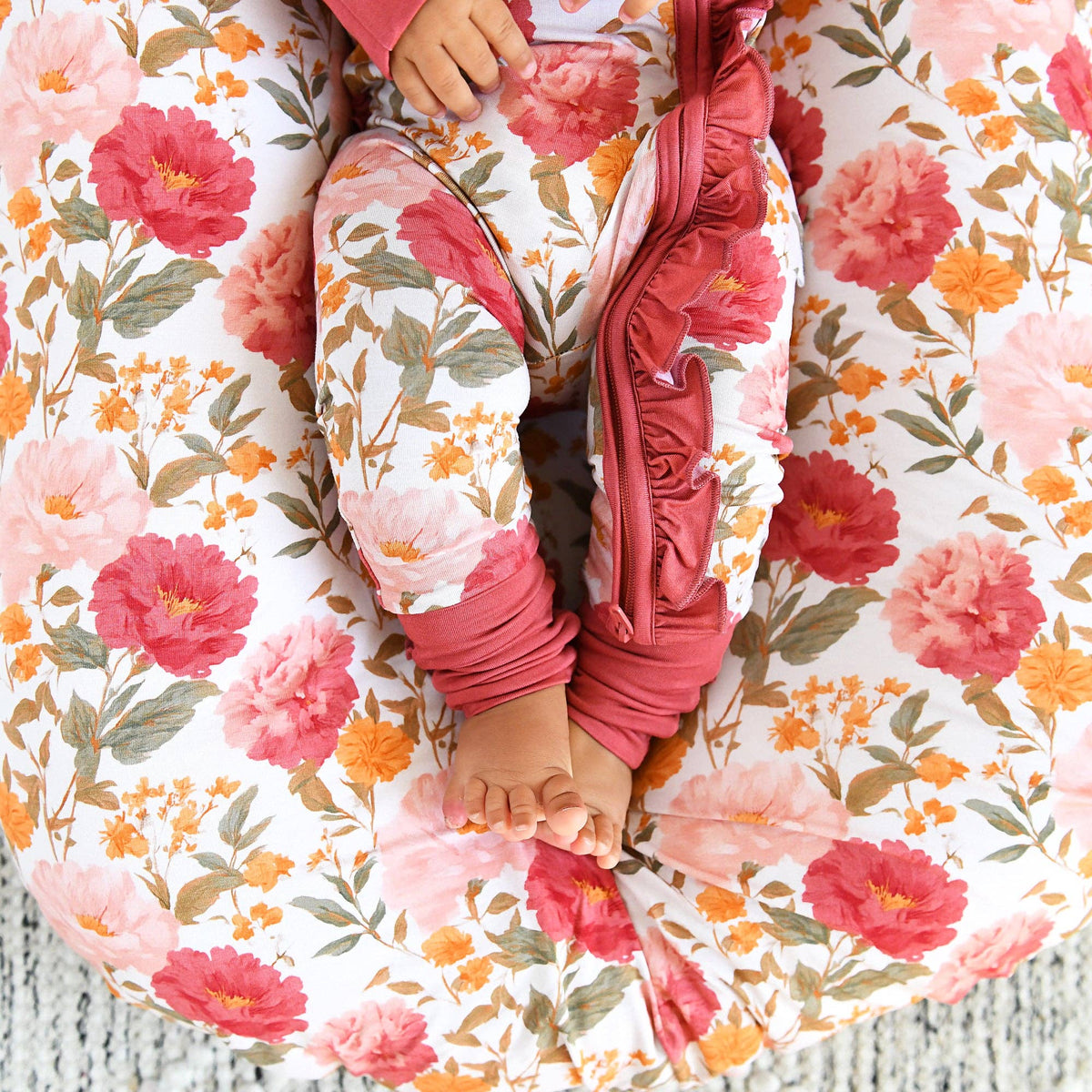 Felicity RUFFLE ZIP Bamboo Pajamas