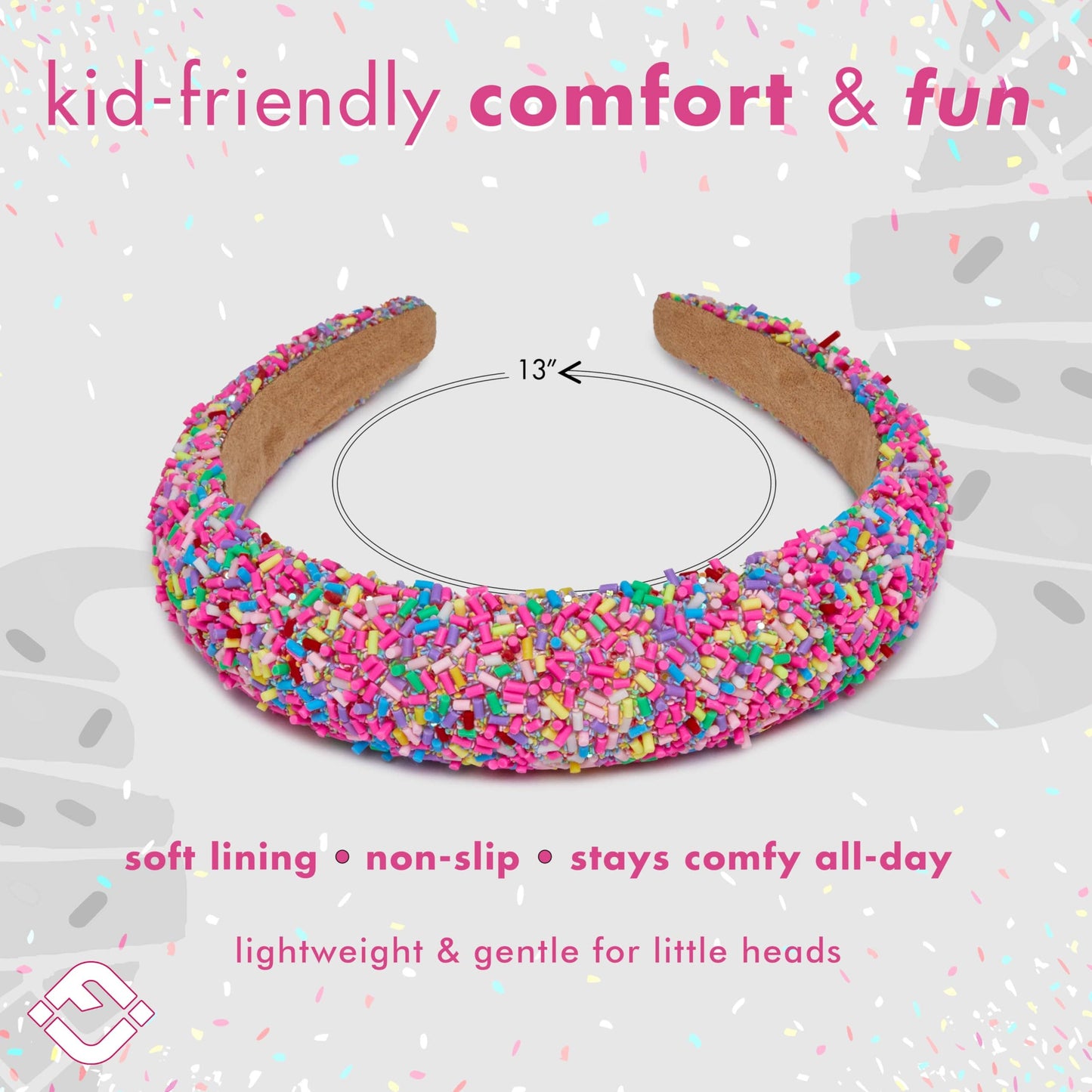Headband for Toddler Girls - Candy Pink